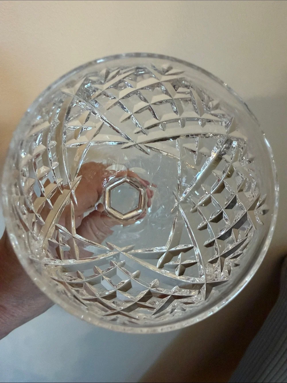Vintage Waterford Avoca wine Hock - Clear
